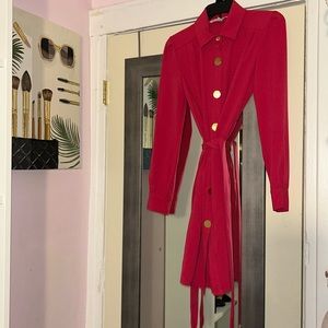 Diane Von Furstenberg red dress